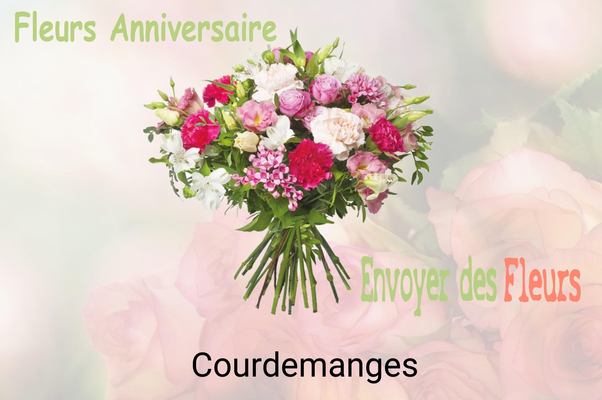 Bouquet de fleurs d’anniversaire livré à Courdemanges